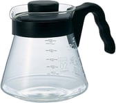 Hario CD Cafetière Coffee Server V60-02-700ml, Glass, 700 milliliters, Transpa