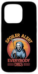 Coque pour iPhone 15 Pro Alerte spoiler : Tout le monde meurt à Grim Reaper Halloween