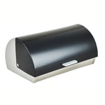 Black Roll Bread Bin