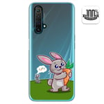 Housse En Gel Transparent Pour Realme X3 SUPERZOOM / X50 5G Design Lapin Dessins