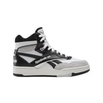 Reebok Unisex Kids Bb 4000 Ii Mid Sneaker, Ftwwht Black Pugry2, 5.5 UK