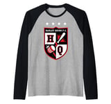 Batman Sports Harley Quinn FC Raglan Baseball Tee