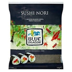 Blue Dragon Sushi Nori Roasted Seaweed Sheets 11g (Pack of 15)