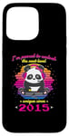 Coque pour iPhone 15 Pro Max Né en 2015 Anniversaire Fun Panda Gaming Unlock The Next Level