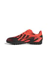 adidas Unisex X Speedportal Messi.4 Turf Boots Football, Team Solar Orange/Core Black, 9.5 UK