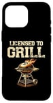 Coque pour iPhone 16 Pro Max Griller Grill Grill Grill Cook BBQ Grilling Barbecue