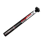 BGGPX Carbone Vélo Tige de Selle 27,2/30,8/31,6 * 350 / 400mm Route Suspension vélo Tige de Selle Carbone Tige de Selle Carbone vélo Partie (Color : 30.8 * 350mm)