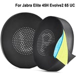 1Pair Headset Replacement Ear Cushion for Jabra Elite 45H Evolve2 65 UC