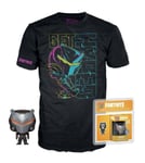 BOITE T-SHIRT FUNKO POP FORTNITE + MINI FIGURINES TAILLE L