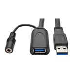 TRIPP LITE Eaton Tripp Lite Series USB 3.0 SuperSpeed Active Extension Repeater Cable (USB-A M/F)  20M (65.61 ft.) - USB-forlengelseskabel - 20 m