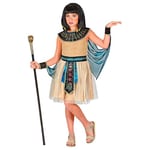 W WIDMANN MILANO Party Fashion - Costume enfant reine égyptienne, robe, Cléopâtre, pharaon, Anubis, souveraine, déesse