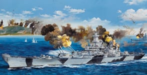 1/200 Maquette à monter USS IOWA BB-61 Trumpeter 03706