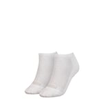 PUMA Women's Puma Women's Sneaker - Trainer (2 Pack) Socks, White, 2.5-5 UK (35-38 EU)