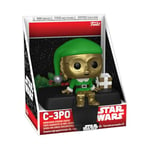 Funko Edge-Sitter : Star Wars - C-3PO - Figurine en Vinyle à Collectionner - Idée Cadeau - Marchandise Officielle - Jouets pour Enfants et Adultes - Modèle réduit pour collectionneurs et présentoirs