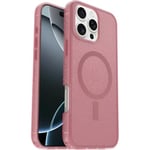 OtterBox Symmetry Series Clear MagSafe Case for iPhone 16 Pro Max, Shockproof, Drop proof, Protective Thin Case, 3x Tested to Military Standard, Clear/Pink