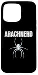 Coque pour iPhone 15 Pro Max Drôle Enthusiast Entomologie Arachnerd Spider Arachnid Nerd