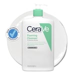 CeraVe Foaming Cleanser with Niacinamide and 3 Essential Ceramides for Normal to Oily Skin 1L