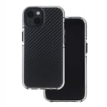 Sort etui til iPhone 16 Pro Max - kulfiber