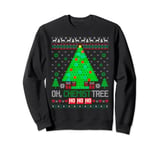 Oh Chemist Tree Christmas Chemistry Science Periodic Table Sweatshirt