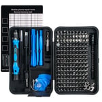 Bleu)Tournevis de Precisions, 170 en 1 Jeu de Kit Tournevis Magnétique Outil de Réparation Professionnel pour Appareils pour IPhone, Mac, pc, Montre,