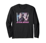 Star Wars Annakin And Padme Classic Portrait Long Sleeve T-Shirt