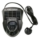 AL1115CV Rapid Charger For Bosch 10.8V-12V Li-ION BAT412 GSR 10.8V GSR BAT411 FF