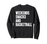 Basketball I Love Basketball for Men and Women Sweatshirt