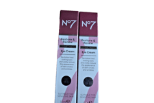 2 X NO7 RESTORE & RENEW MULTIACTION EYE CREAMS 15ML EACH