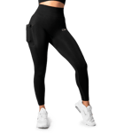 Icaniwill Define Seamless Pocket Tights Uusimmat BLACK