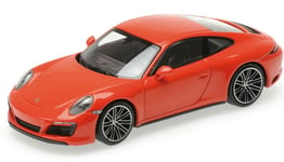 MINICHAMPS - Voiture sportive PORSCHE 911 Carrera 4S de 2016 de couleur orang...