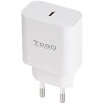 TOOQ TQWC-PDUSBC20W - Chargeur Mural USB C 20W avec PD 3.0, Compatible avec iPhone, iPad Pro/Air, AirPods, Huawei, Xiaomi et