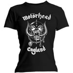 Motorhead Womens/Ladies England T-Shirt - XXL