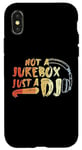 Coque pour iPhone X/XS Pas un juke-box, juste un DJ