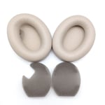 Earpads Coussinets de Rechange Coussinets d'oreille Oreillette de Remplacement Coussins en Mousse pour Casque SONY Sony MDR-1000X WH-1000XM2 M3 M4 couvre-faisceau 1000XM4 or cache-oreilles (avec coton)