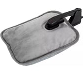 CARMEN Spa Rechargeable Hot Water Bottle - Grey, Silver/Grey