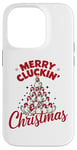 iPhone 14 Pro Merry Cluckin' Christmas Funny Chicken Lovers Farm Xmas Case