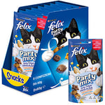 Purina Felix Party Mix Snack Chat Dairy Delight 8 boîtes de 60 g