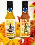 Fiji Fire Bongo Chilli Hot Sauce 2-Pack i Gaveeske