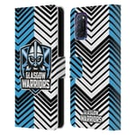 OFFICIAL GLASGOW WARRIORS GRAPHICS LEATHER BOOK WALLET CASE FOR OPPO PHONES