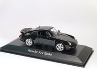 Porsche 911 Turbo (993) de 1995 au 1/43 de Minichamps / Maxichamps 940069204