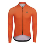 Kalas Passion Temps Long Sleeve Cycling Jersey - Orange / Medium Size 3