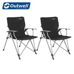 Outwell Goya Chair - PACK OF 2 - Folding Camping Fishing Caravan NEW 2022 MODEL