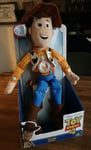 Jouet Poupée Disney Pixar Toy Story 4 Talking Woody Sonore 35 Cm Environ Neuf