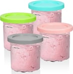 YQL 4 Pack Ice Cream Containers with Lids for Ninja Maker NC300UK... 
