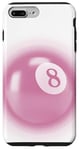 iPhone 7 Plus/8 Plus Retro Pink Lucky Disco 8 Ball For Women Case