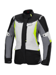 MC-Jakke Alpinestars ST-1 Vanntett Dame Isgrå-Svart-Gul Fluo