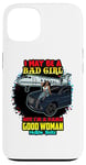 Coque pour iPhone 13 Melanin Queen I May Be A Bad Girl But I'm A Damn Good Woman