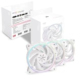 Kit 3x Ventilateurs pour Boitier 120mm In Win Sirius Pure, Blanc _ IW-ASP120FAN-3PK