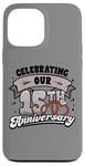 iPhone 13 Pro Max 15th Wedding Anniversary Celebrating 15 Years Matching Gift Case