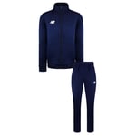 New Balance Kids Unisex Travel Navy/Black Tracksuit - Size Medium